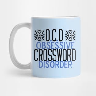 Obsessive Crossword Disorder Mug